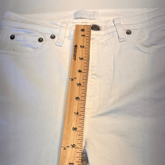 Boyish White Blythe High Rise Skinny Jeans 26 NWT - Picture 10 of 11